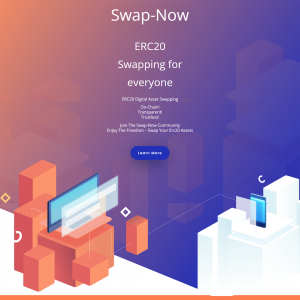 Swap Now ERC20 Digital Asset Swapping